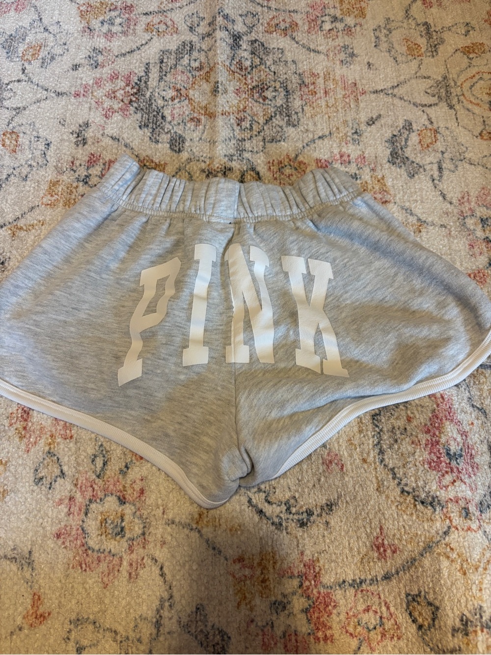 Light Grey Victoria Secret Pink Shorts